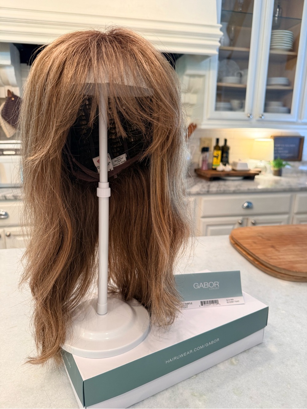Gabor Long Layered Wig in SS Honey Toast